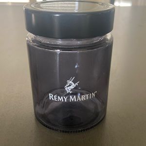 Remy Martin small glass jar
